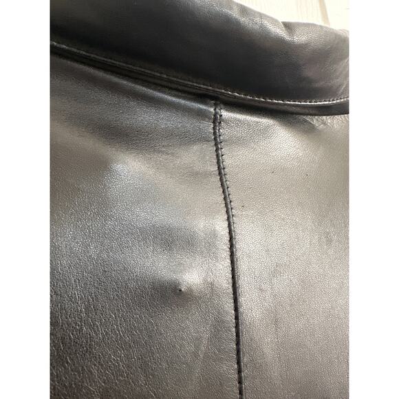 Remy Black Leather Jacket 50 Large Made in the‎ USA - Picture 12 of 12